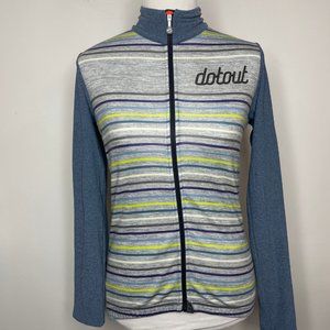 DOTOUT Womens Cycling Long Sleeve Jersey Size M Made in Italy